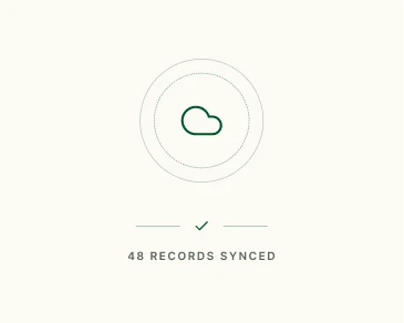48 records synced.